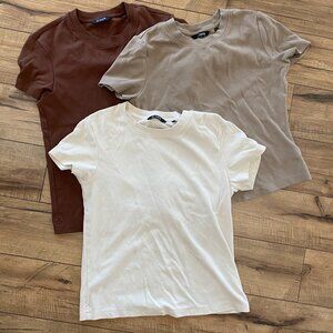 3-Pack of CUTS Tomboy Tee Size S